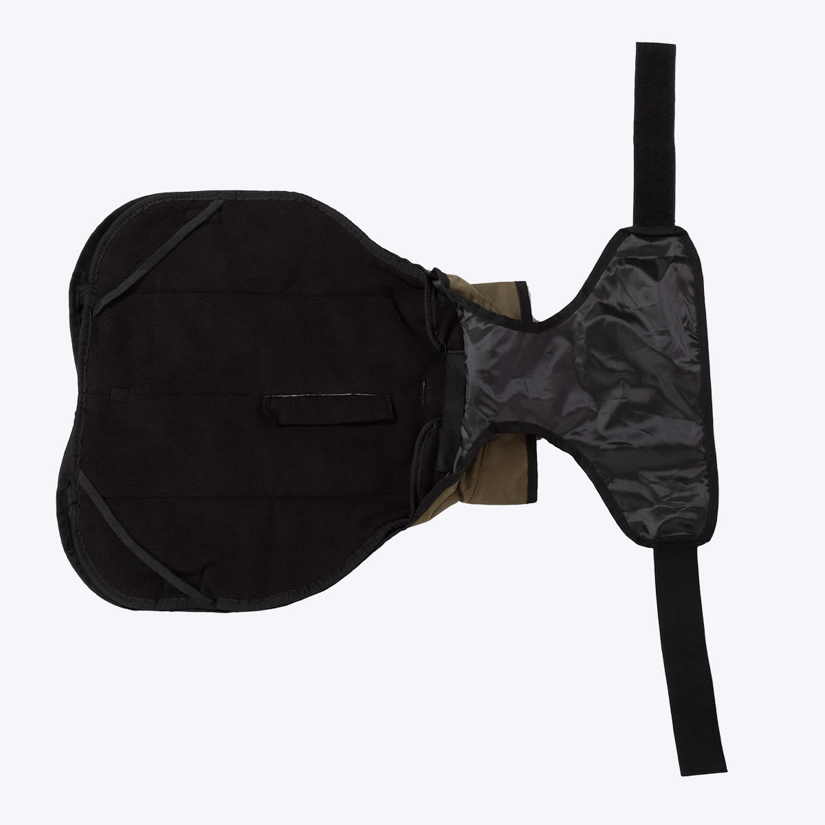 3 in 1 Olive Green Dog Coat