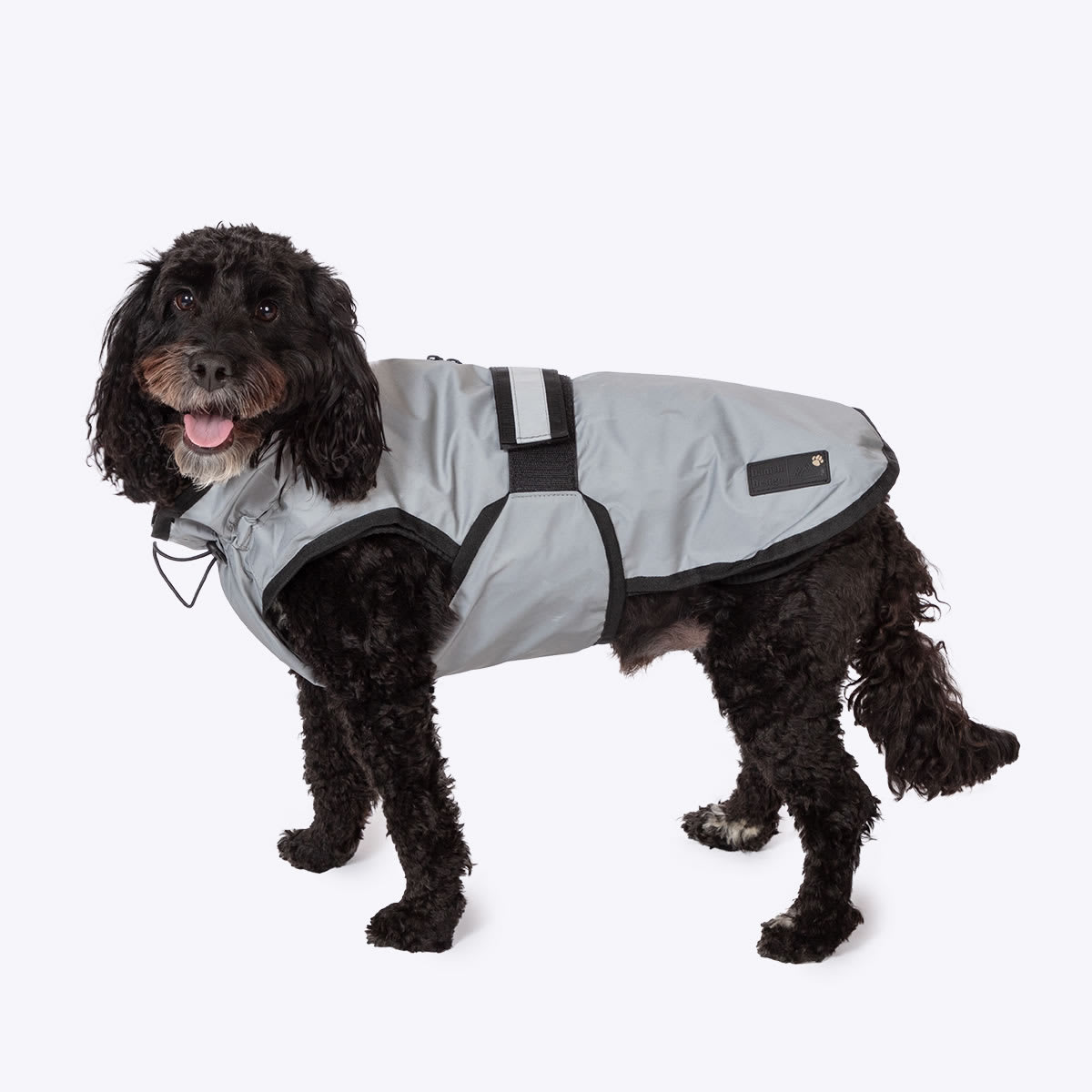 3 in 1 Reflective Silver Dog Coat