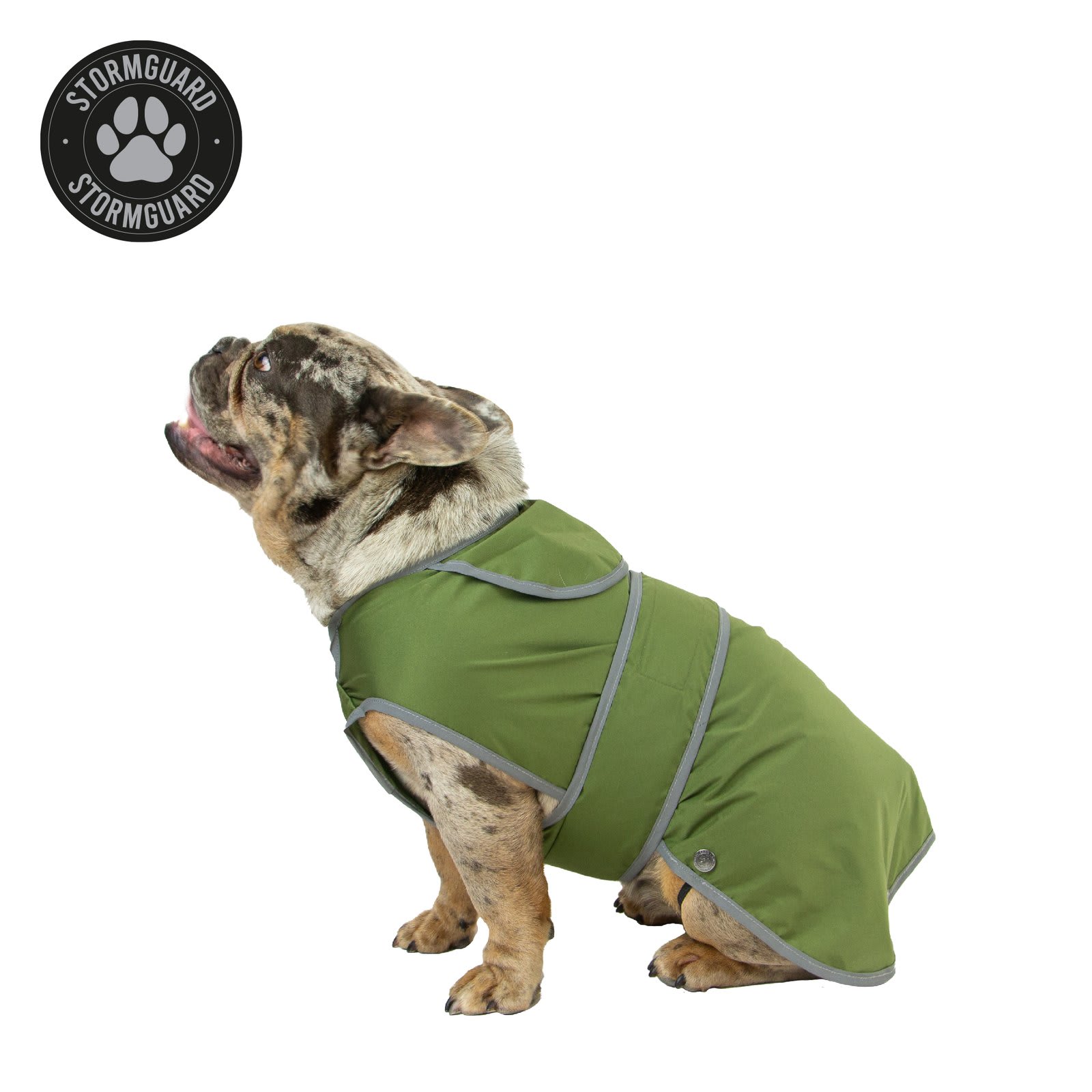 Stormguard Waterproof Shell Dog Coat - Khaki