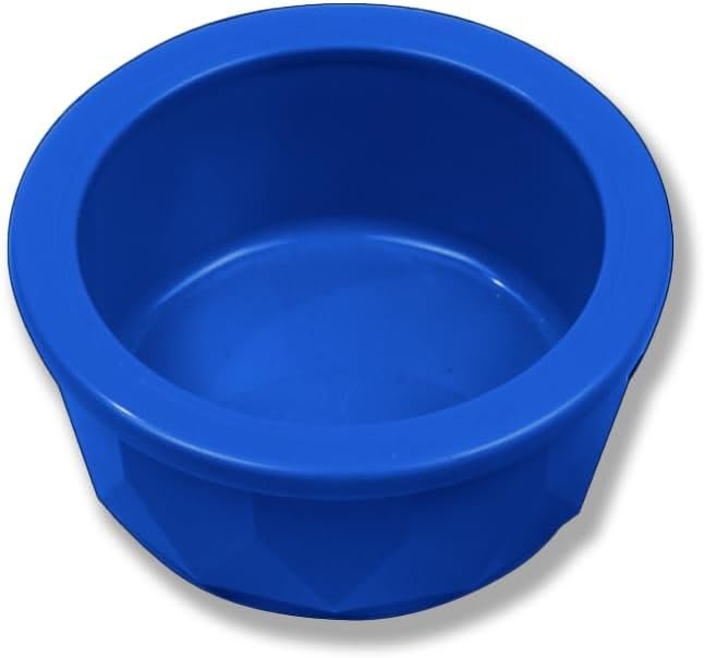 Heavyweight Plastic Dog Bowl - Grey