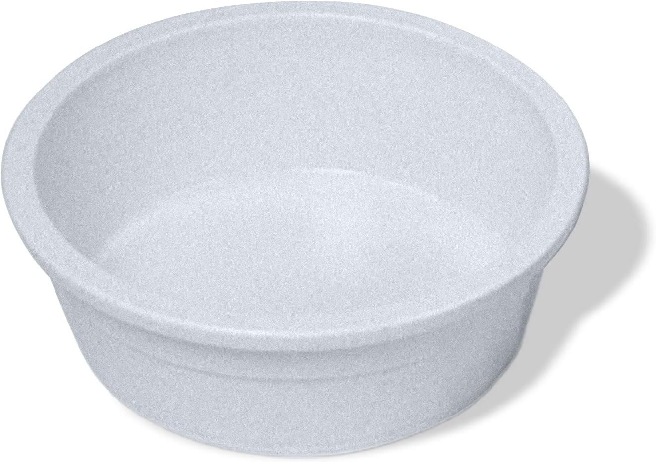 Heavyweight Plastic Dog Bowl - Grey
