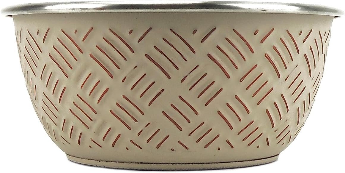 Premium Stainless Steel Dog Bowl - Weave