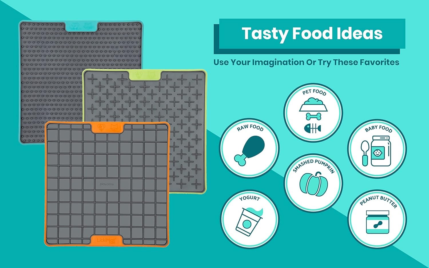 Lickimat Tuff Buddy - Turquoise