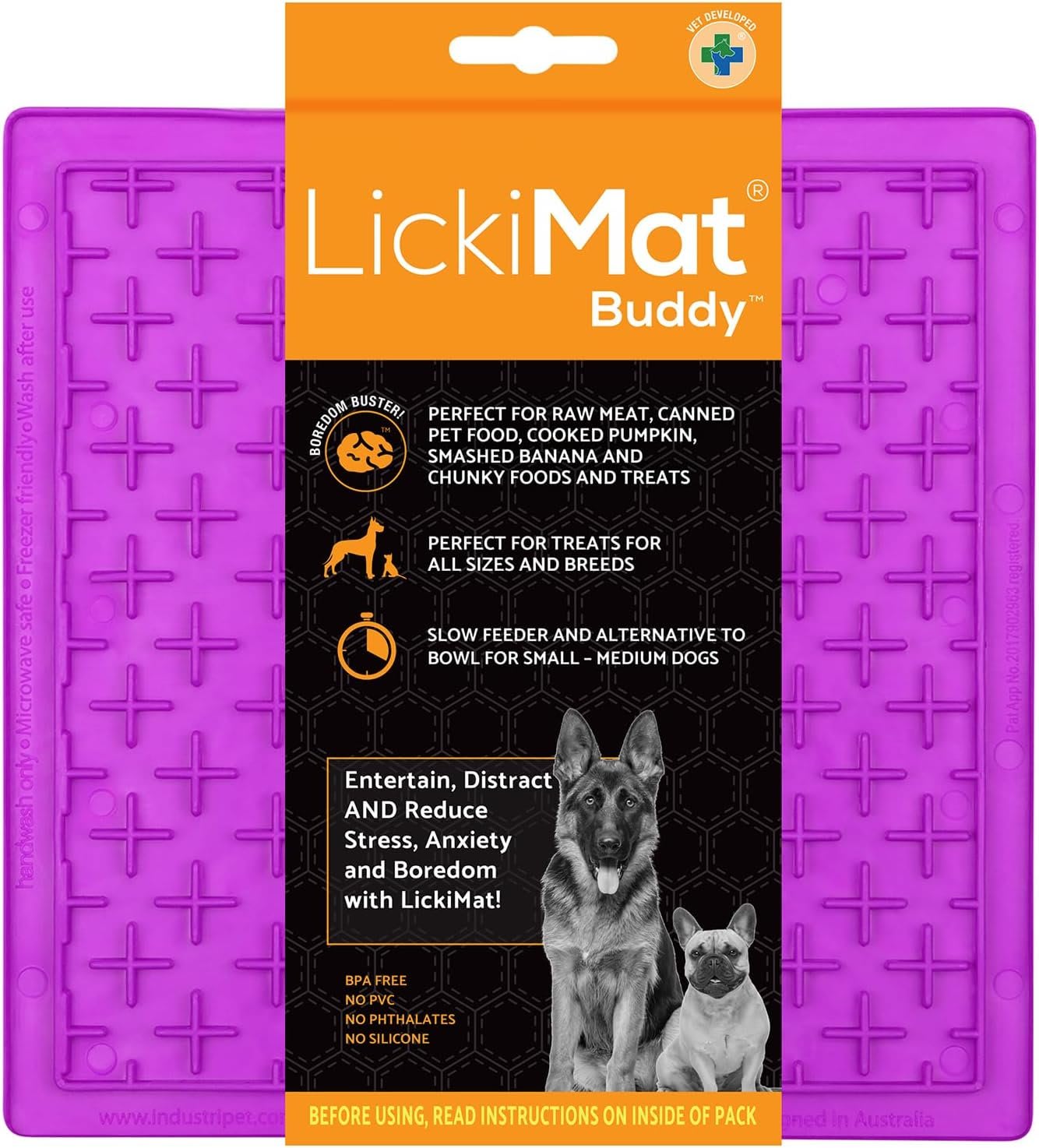 Lickimat Buddy - Purple