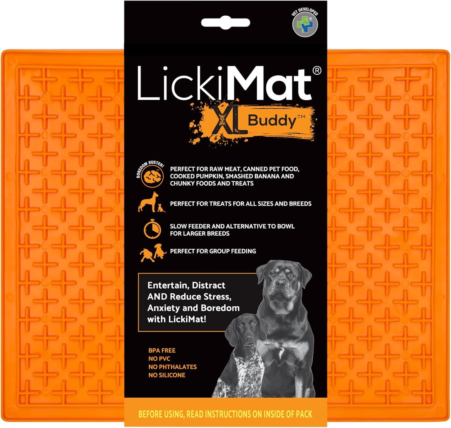 Lickimat Buddy - Orange