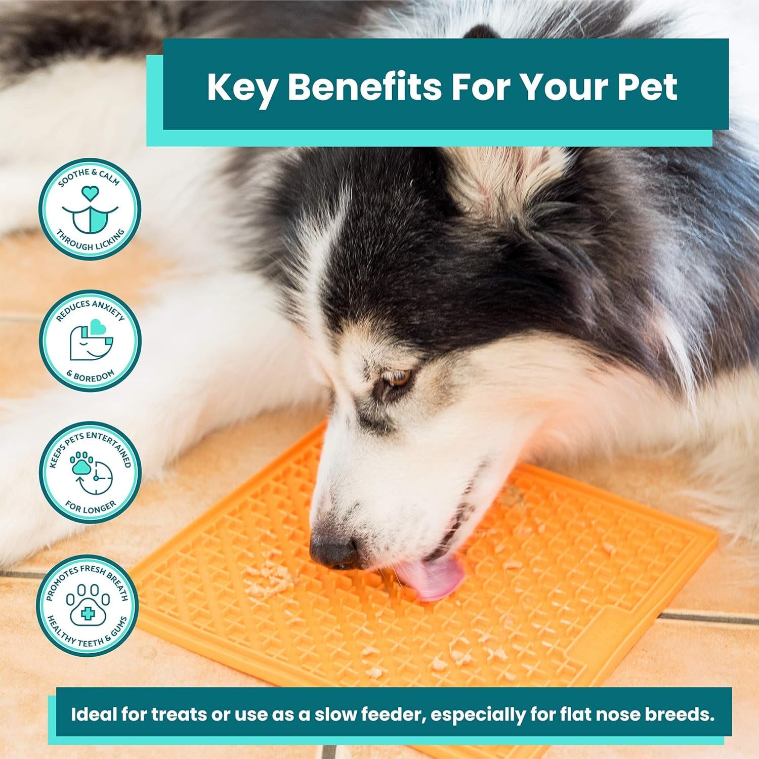 Lickimat Buddy - Orange