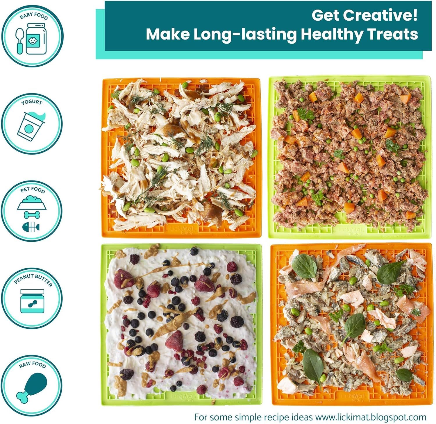 Lickimat Buddy - Orange