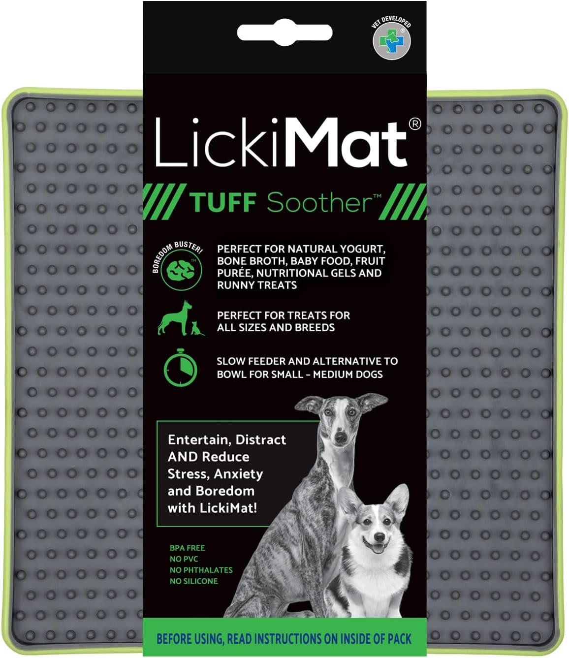 Lickimat Tuff Soother - Green - Image 7