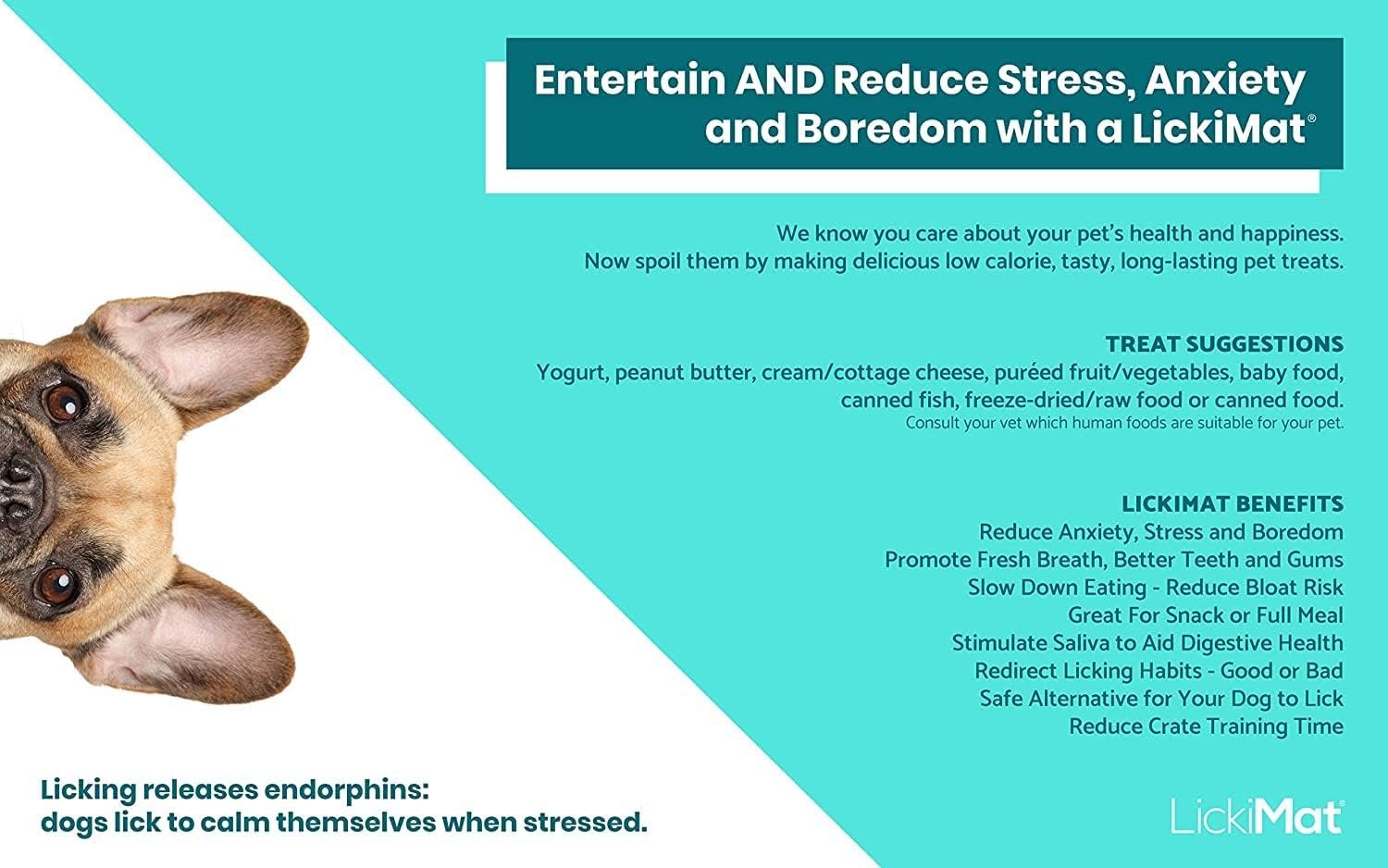 Lickimat Soother - Orange