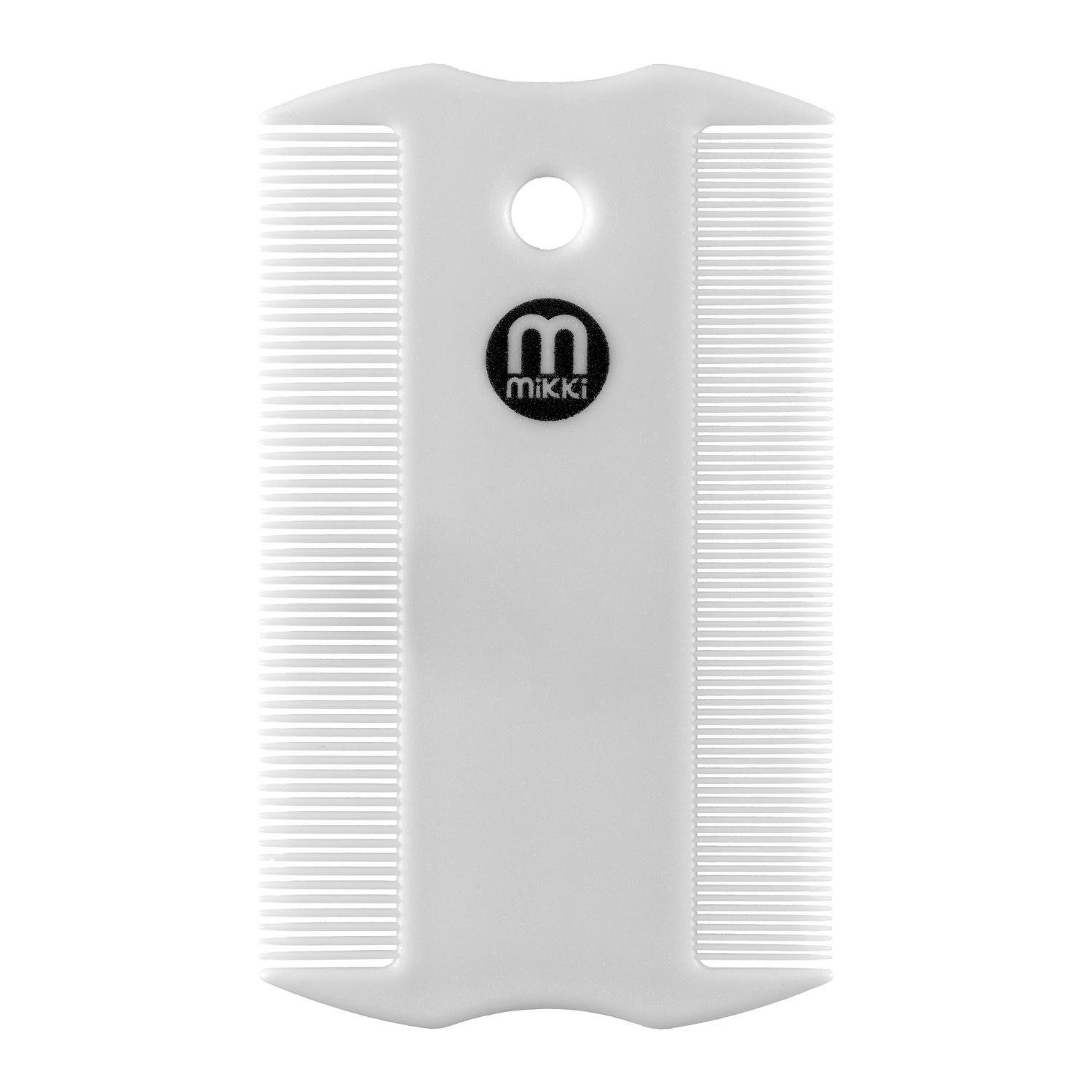 Plastic Flea Comb - White