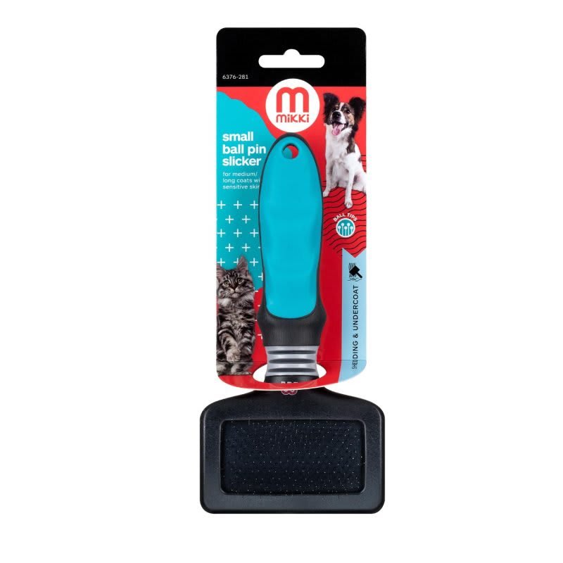 Ball Pin Slicker Brush - Mikki