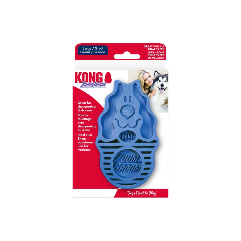 KONG ZoomGroom Boysenberry
