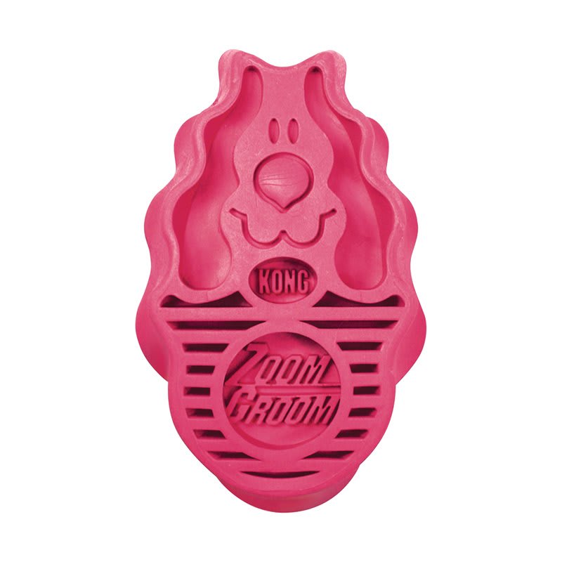 KONG ZoomGroom Raspberry