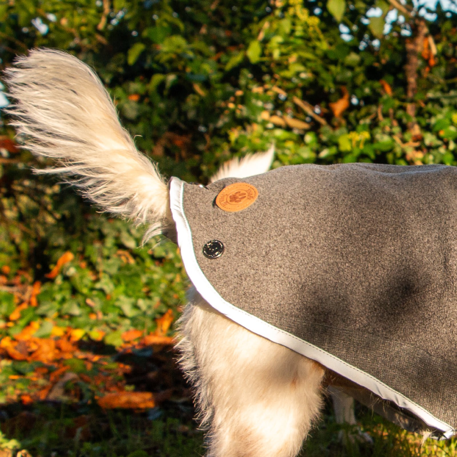 Fleece Dog Jumper - Grey