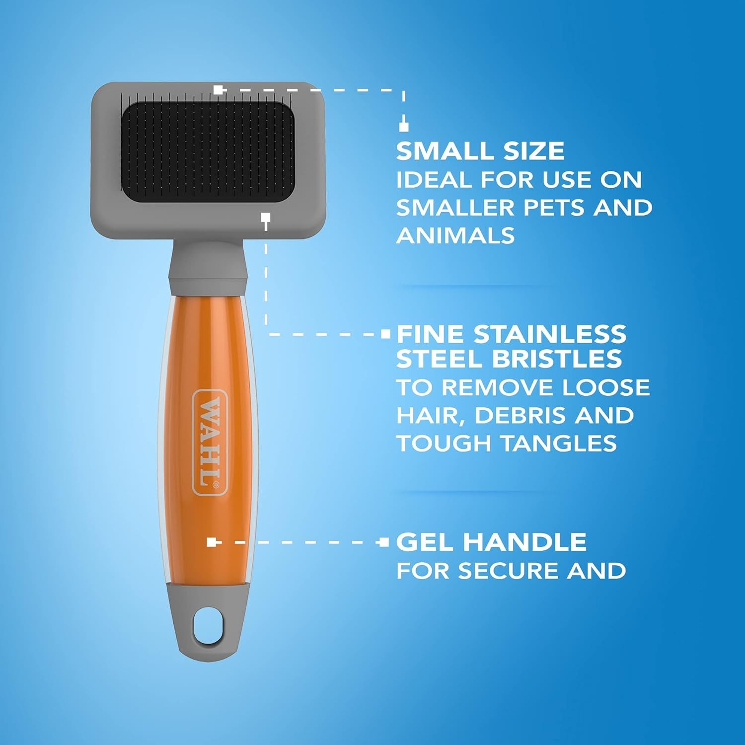 Stainless Steel Slicker Brush - Wahl