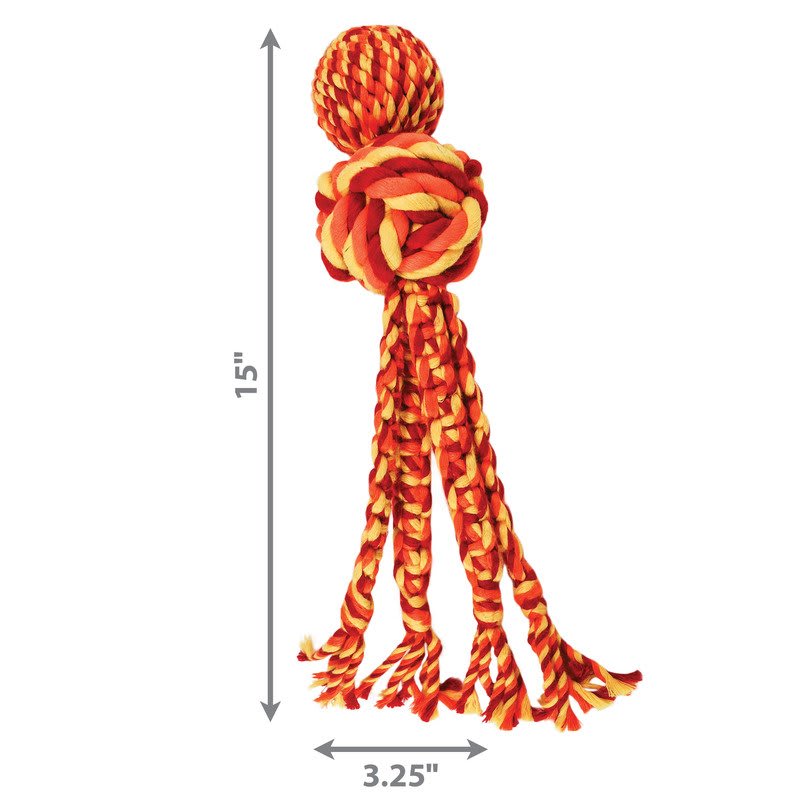 KONG Wubba Weaves w/Rope Assorted