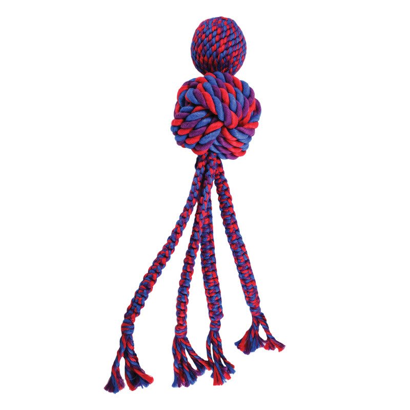 KONG Wubba Weaves w/Rope Assorted