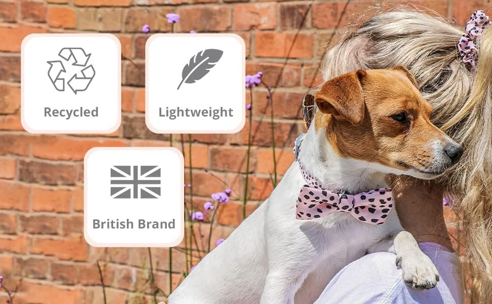 Reversible Dog Harness - Black & White Dalmatian & Zigzag