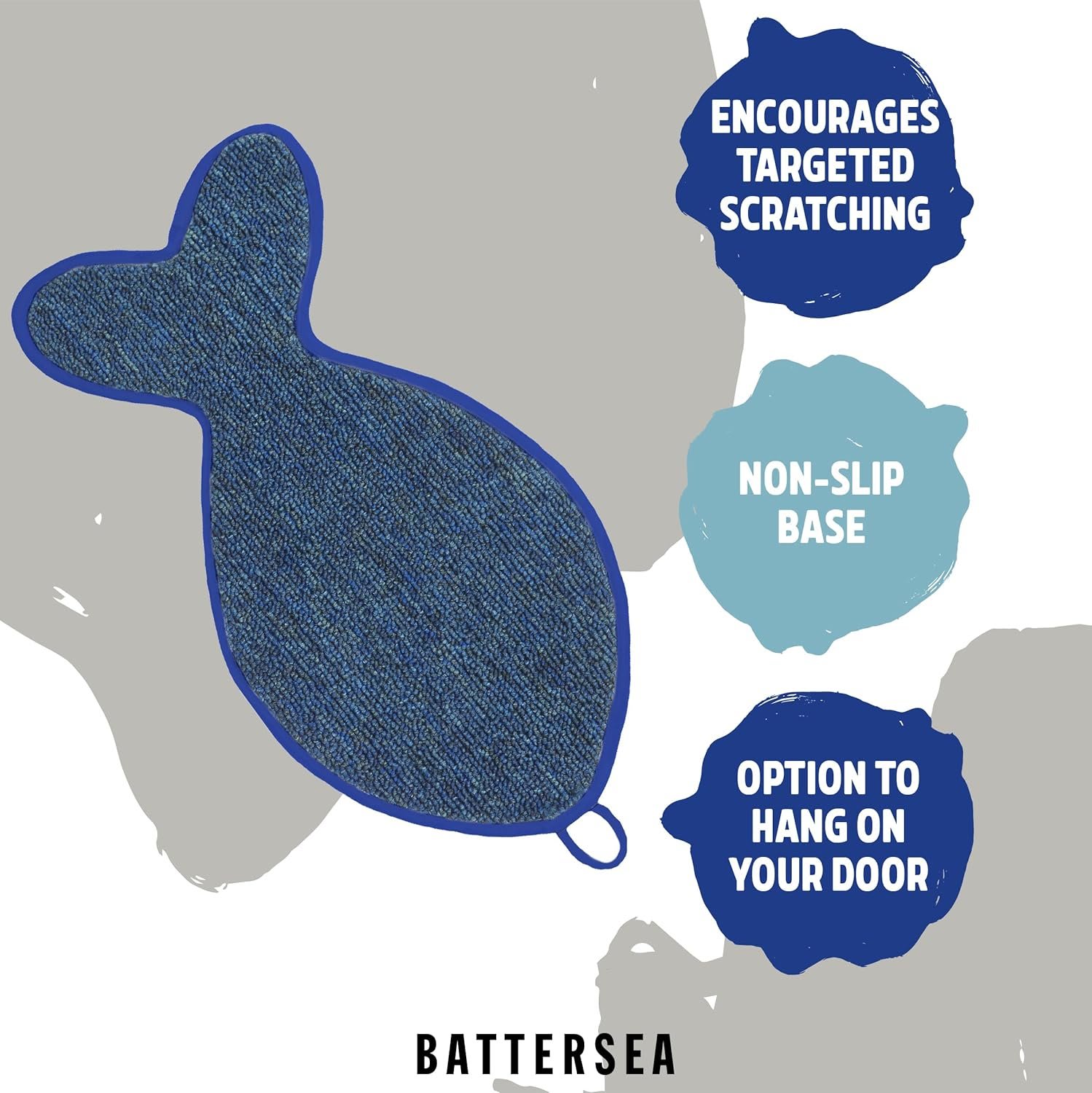 Battersea Fish Shaped Cat Scratcher