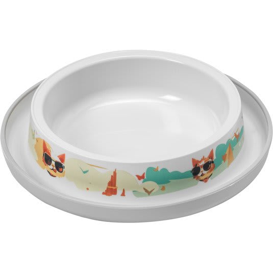 Cat Bowl - Indy & Louise