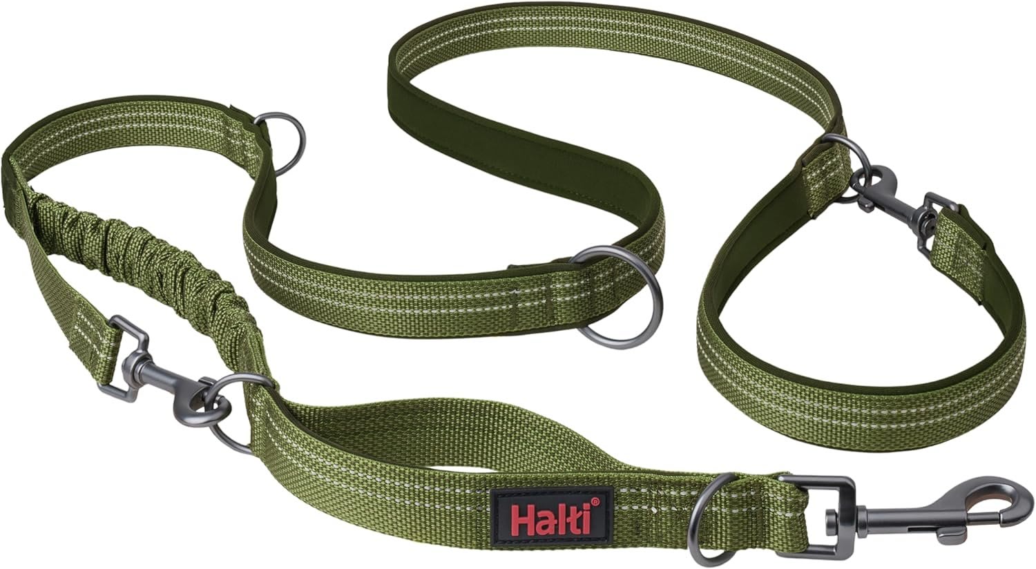 Halti Anatomy Dog Lead - Green
