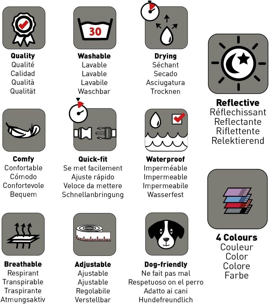 HALTI Double Ended Dog Lead - Red