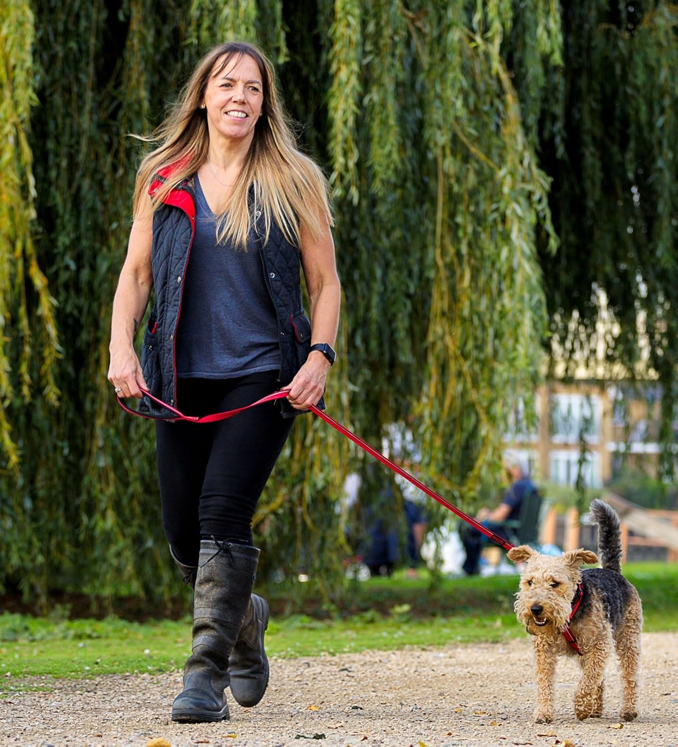 HALTI Walking Dog Lead - Black