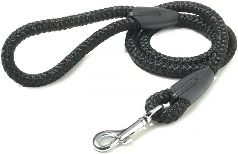Rope Trigger Dog Lead - Black