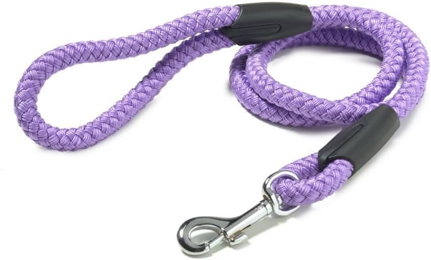 Rope Trigger Dog Lead - Purple Lilac