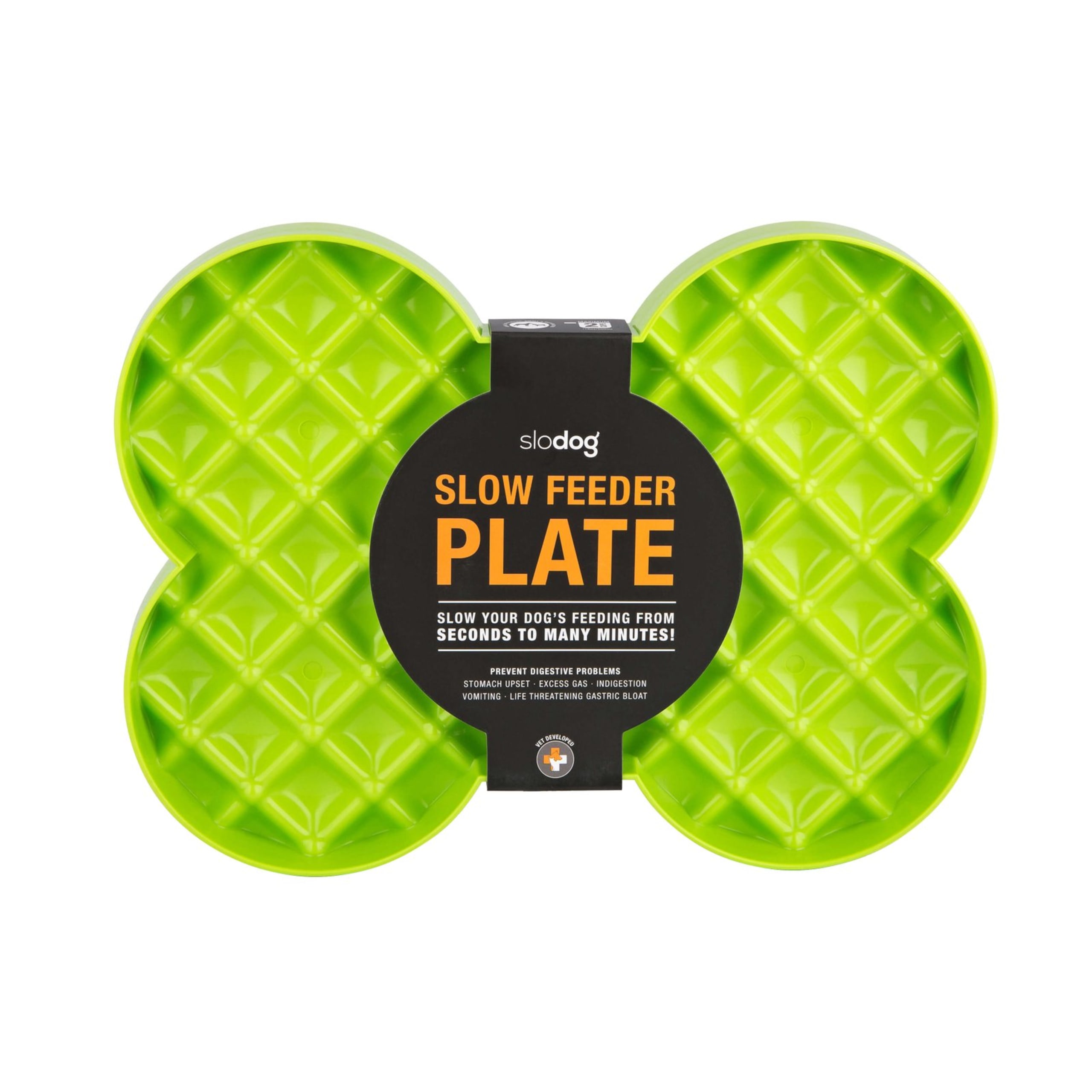 Slow Feeder Plate - Green