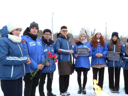 Молодогвардейцы Республики Татарстан почтили память погибших при обстреле в Лисичанске