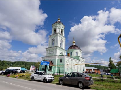 Освящение Троицкого храма в селе Ципья