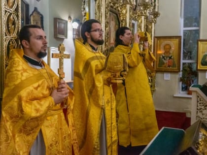 В духовной школе молитвенно встретили гражданское новолетие