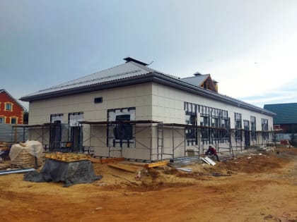 Строительство Центра врача общей практики в жилом массиве Чебакса выполнено на 63%