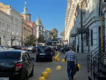 На улице Мусы Джалиля по инициативе жителей установили 52 полусферы