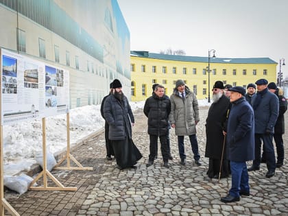 В столице Татарстана представили проекты воссоздания строений Казанского Богородицкого монастыря