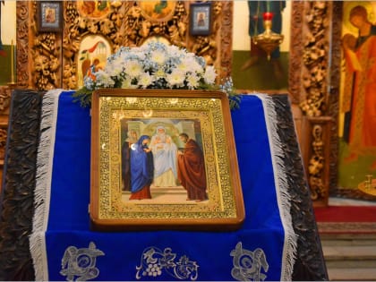 Епископ Гавриил совершил богослужения праздника Сретения Господня