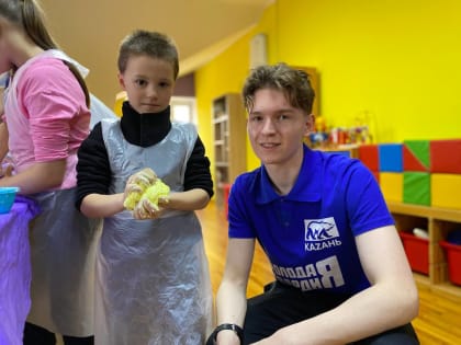 Молодогвардейцы Республики Татарстан организовали мероприятие для детей вынужденных переселенцев в ПВР