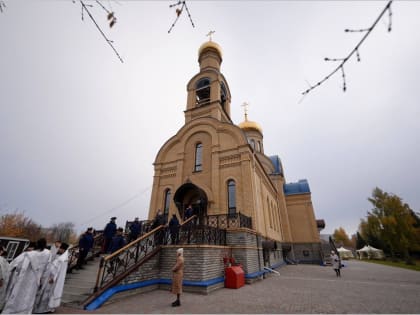Освящение нового храма в Набережных Челнах