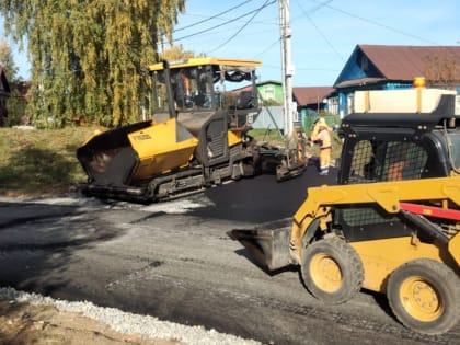 Дороги Нижнеуслонского сельского поселения приведены в порядок