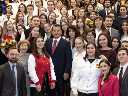 Метшин встретился со студентами КГМУ и поздравил их с Татьяниным днем