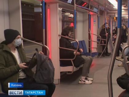 В Казанском метрополитене появился новый поезд повышенной комфортности