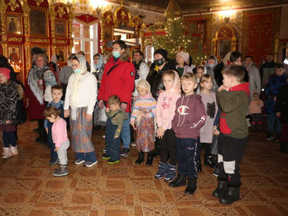 В г. Болгаре состоялось традиционное детское рождественское Богослужение