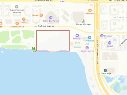 Стало известно, что построят на берегу Казанки у Ривьеры