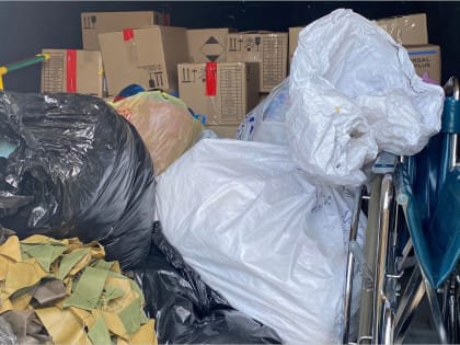 Казаки доставили гуманитарную помощь в Лисичанск