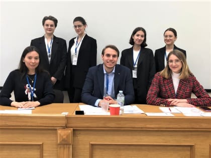 Участие команды Казанского филиала РГУП в московском премуте к конкурсу им.  Виллема С. Виса