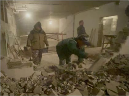 Строительство спортивного зала в Волжском казачьем хуторе