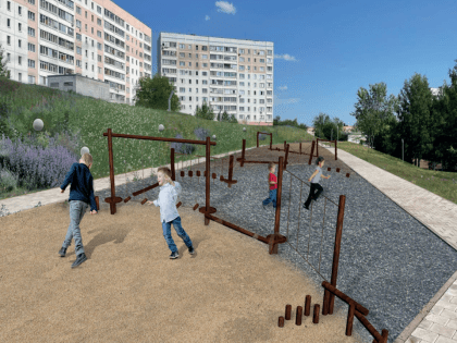 Ремонт променадов на Менделеева, в 27-м мкр, реконструкция сквера «Соенеч»