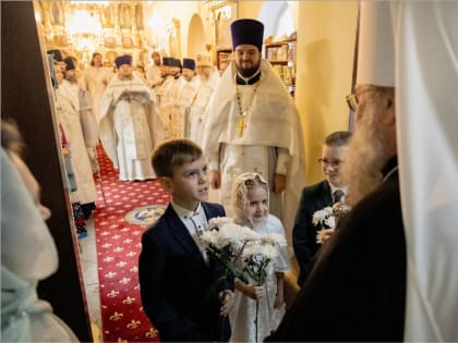 Торжественное богослужение в Казанской духовной семинарии