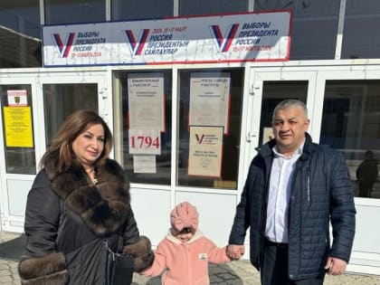 Руководитель национально-культурной автономии Лениногорска принял участие в выборах Президента России